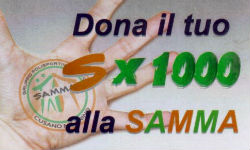 Dona il 5 x 1000 alla Samma