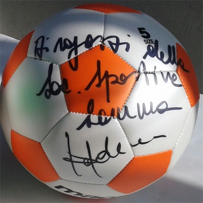 Vinci il pallone della Samma autografato da Mister Trapattoni