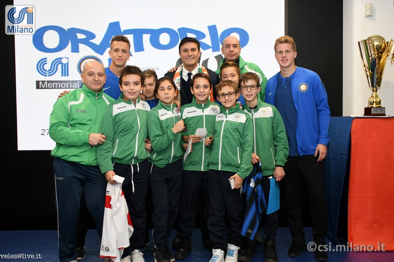 CSI Oratorio Cup: Javier Zanetti ha presentato la 13a edizione… e la Samma c’era !!!